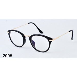Имиджевые очки 2005 черные/золотые