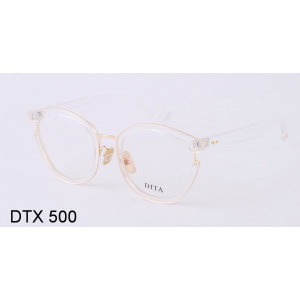 Имиджевые очки 500 белые/прозрачные
