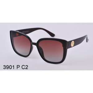 Эксклюзивные очки Polarized 3901 коричневые