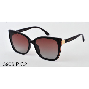 Эксклюзивные очки Polarized 3906 коричневые
