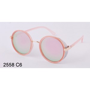 Эксклюзивные очки 2558 розовые